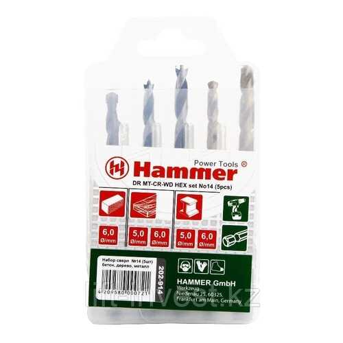 Набор сверл Hammer 202-914 DR набор No14 37082 в Леруа Мерлен