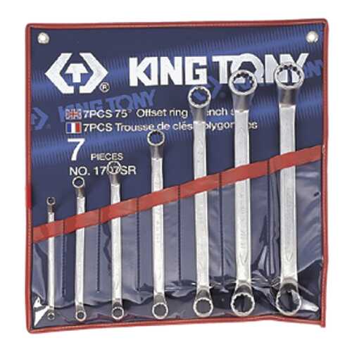 Набор накидных ключей KING TONY 1/4-9/8, 7 предметов 1707SR в Лаура Марлин