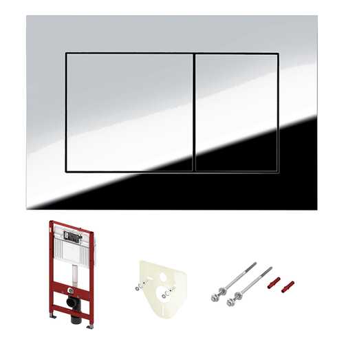 Комплект ТЕСЕ для подвесного унитаза 9400012: модуль, панель TECEnow глянцевый хром в Леруа Мерлен