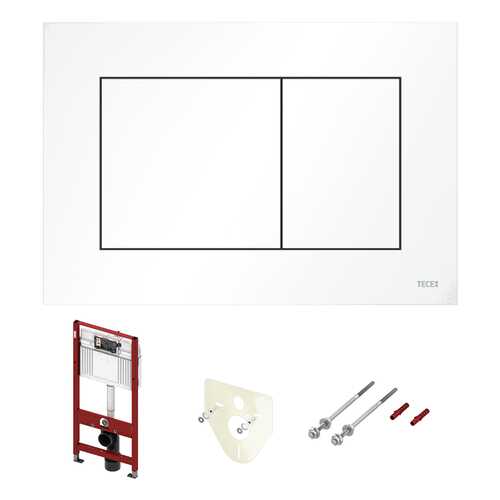 Комплект ТЕСЕ для подвесного унитаза 9400013: модуль, панель TECEnow белая в Леруа Мерлен
