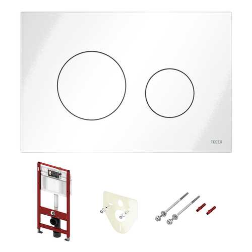 Комплект ТЕСЕ для подвесного унитаза k400600: модуль, панель TECEloop белая в Леруа Мерлен