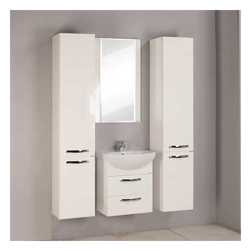 Тумба AQUATON Ария 50 М (Смайл-50) белый (1A140001AA010) без раковины в Лаура Марлин