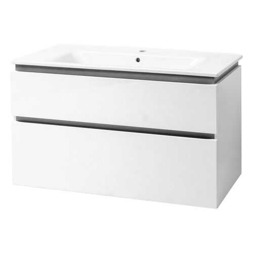 Тумба Cerutti SPA Романья grey 90 подвесная под умывальник Этна в Лаура Марлин