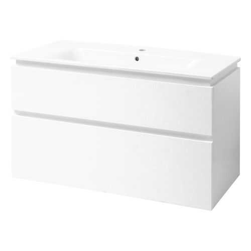 Тумба Cerutti SPA Романья white 90 подвесная под умывальник Этна в Лаура Марлин