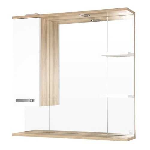 Зеркальный шкаф Style Line Ориноко 800/С белый, ориноко в Лаура Марлин