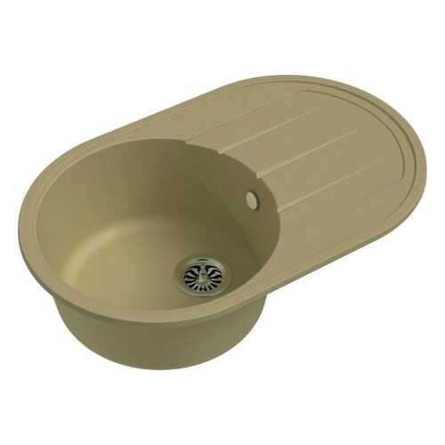 Кухонная мойка Ewigstein кварц Elegant R50F бежевый в Лаура Марлин