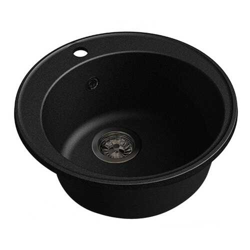 Кухонная мойка GRANFEST QUARZ GF-Z 08 черный в Лаура Марлин