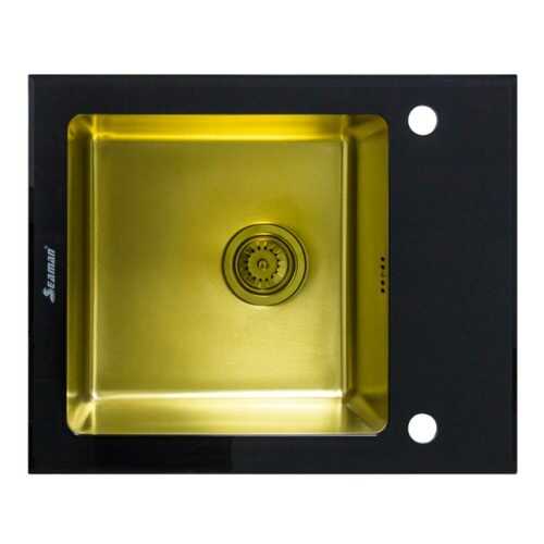 Кухонная мойка Seaman Eco Glass SMG-610B Gold (PVD) в Лаура Марлин