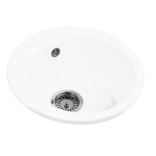 Мойка для кухни гранитная AquaGranitEx M-45 белый в Лаура Марлин