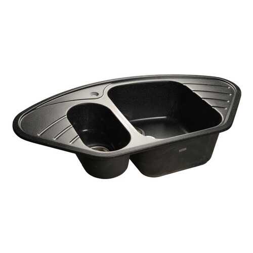 Мойка для кухни из мрамора GranFest Corner GF-C960E черный в Лаура Марлин