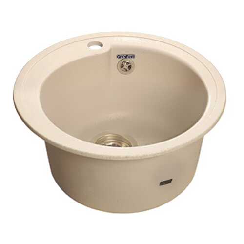 Мойка для кухни из мрамора GranFest Rondo GF-R450 белый в Лаура Марлин