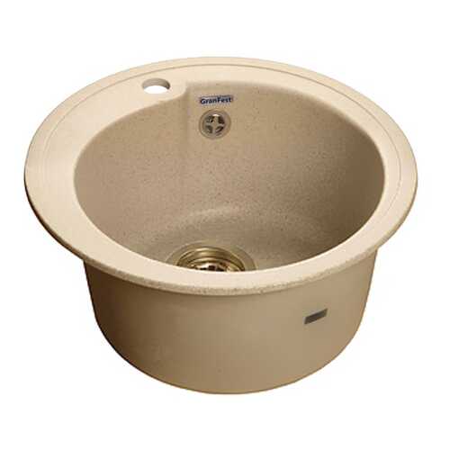 Мойка для кухни из мрамора GranFest Rondo GF-R450 бежевый в Лаура Марлин