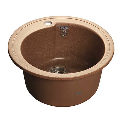 Мойка для кухни из мрамора GranFest Rondo GF-R450 терракот в Лаура Марлин