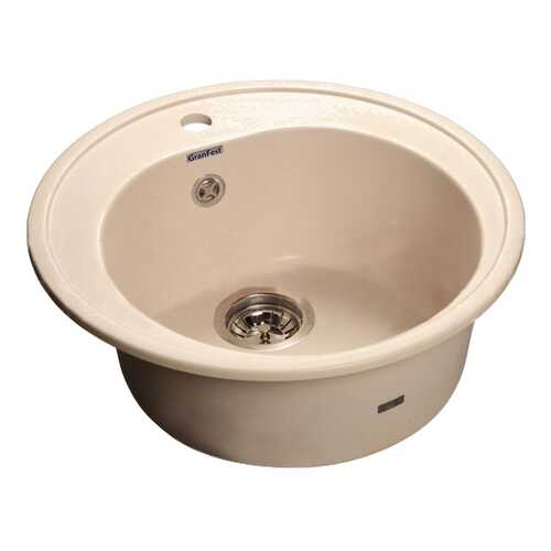 Мойка для кухни из мрамора GranFest Rondo GF-R510 белый в Лаура Марлин