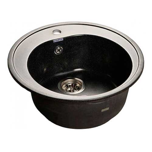 Мойка для кухни из мрамора GranFest Rondo GF-R510 черный в Лаура Марлин