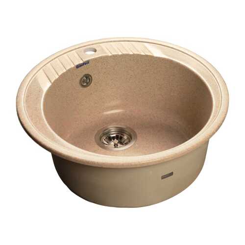 Мойка для кухни из мрамора GranFest Rondo GF-R520 песок в Лаура Марлин