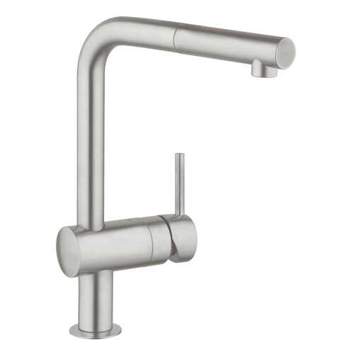 Смеситель для кухонной мойки Grohe Minta 32168DC0 суперсталь в Леруа Мерлен