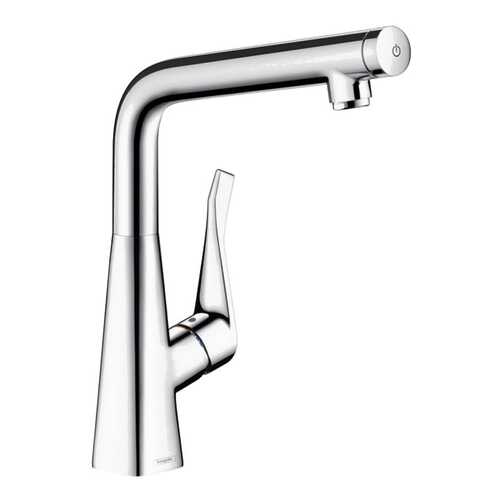 Смеситель для кухонной мойки Hansgrohe Metris Select 14883000 хром в Леруа Мерлен