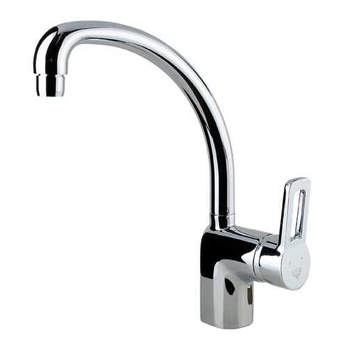 Смеситель для кухонной мойки Timo Junior-Inox 1906F хром в Лаура Марлин