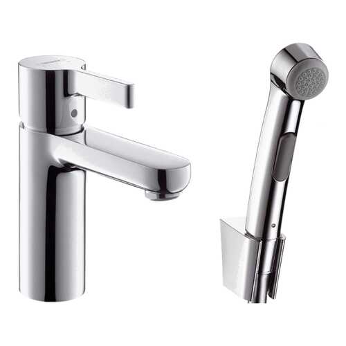 Смеситель с гигиеническим душем Hansgrohe Metris S31160000 хром в Леруа Мерлен