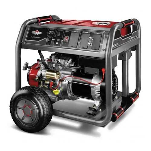 Однофазный генератор бензиновый Briggs & Stratton Elite 8500 EA в Леруа Мерлен