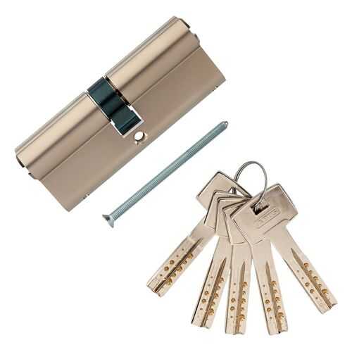 Европрофильный цилиндр ABUS M12R410 ключ/ключ 40-40 (80 мм) NI (5 key) в Лаура Марлин