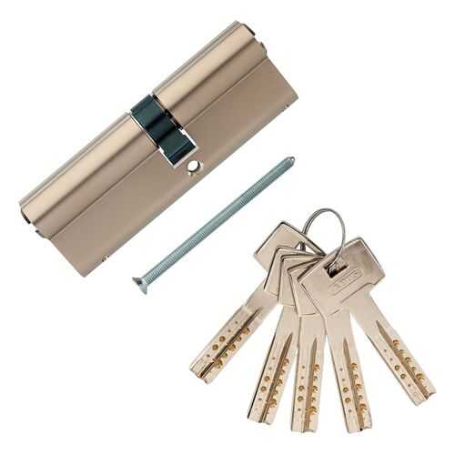Европрофильный цилиндр ABUS M12R410 ключ/ключ 40-50 (90 мм) NI (5 key) в Лаура Марлин