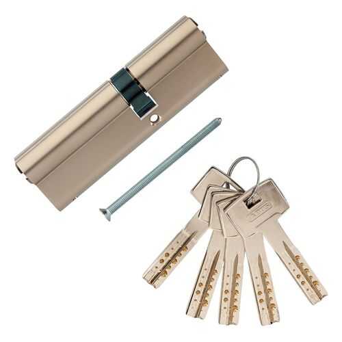 Европрофильный цилиндр ABUS M12R410 ключ/ключ 40-60 (100 мм) NI (5 key) в Лаура Марлин