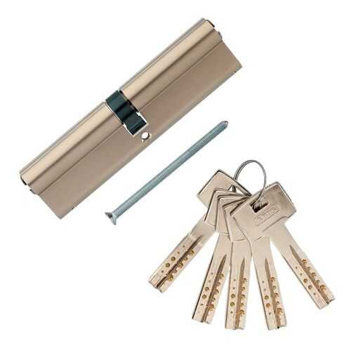 Европрофильный цилиндр ABUS M12R410 ключ/ключ 65-65 (130 мм) NI (5 key) в Лаура Марлин