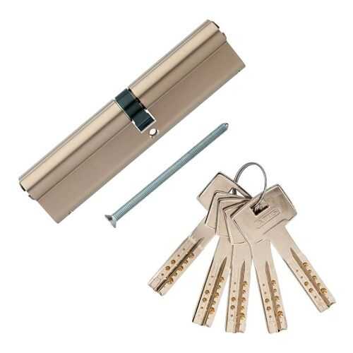 Европрофильный цилиндр ABUS M12R410 ключ/ключ 65-70 (135 мм) NI (5 key) в Лаура Марлин