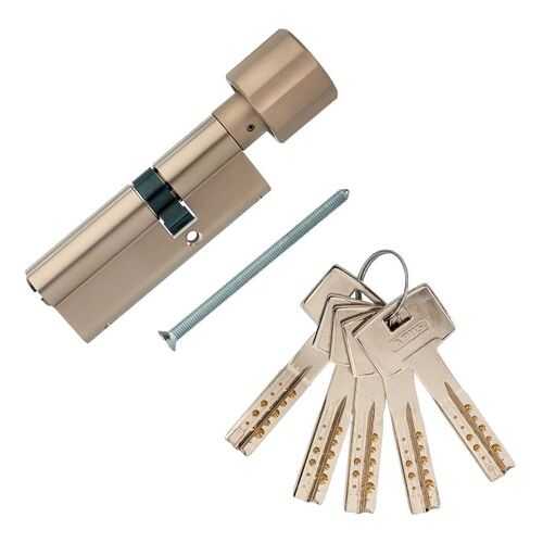 Европрофильный цилиндр ABUS M12R430 ключ/вертушка 55-30 (85 мм) NI (5 key) в Лаура Марлин