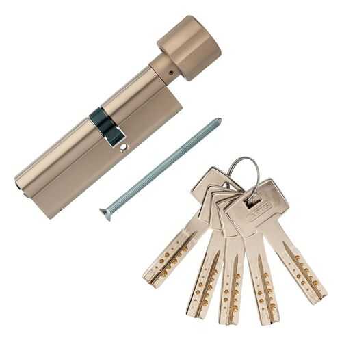 Европрофильный цилиндр ABUS M12R430 ключ/вертушка 60-40 (100 мм) NI (5 key) в Лаура Марлин