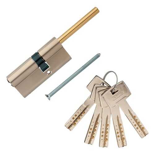 Европрофильный цилиндр ABUS M12R491-27 ключ/шток 40-30 (70 мм) NI (5 key) в Лаура Марлин