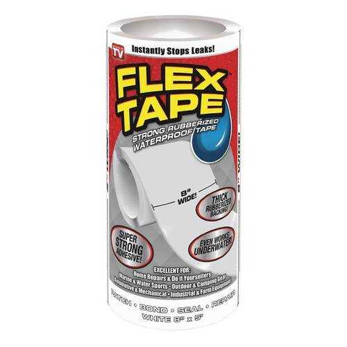 Сверхсильная клейкая лента Flex Tape 20 см белая в Леруа Мерлен